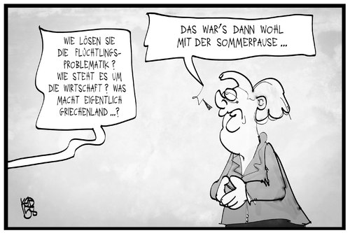 Politische Sommerpause Politische Sommerpause