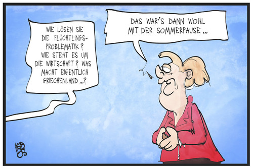 Politische Sommerpause Politische Sommerpause