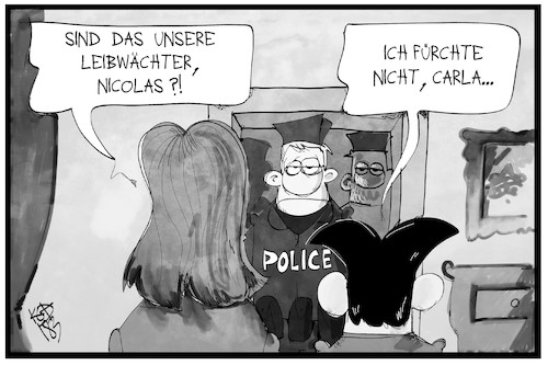 Polizei bei Sarkozy Polizei bei Sarkozy