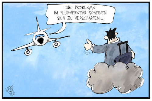 Probleme im Flugverkehr