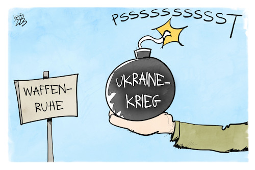 Psst... Waffenruhe! Psst... Waffenruhe!