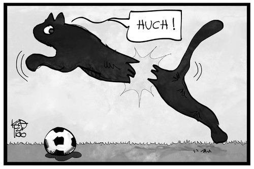 Cartoon: Puma-Trikots (medium) by Kostas Koufogiorgos tagged karikatur,koufogiorgos,illustration,cartoon,puma,sportausrüster,trikot,trikotgate,reissen,qualität,marke,markenzeichen,logo,fussball,em,karikatur,koufogiorgos,illustration,cartoon,puma,sportausrüster,trikot,trikotgate,reissen,qualität,marke,markenzeichen,logo,fussball,em