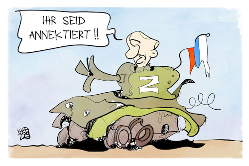 Putin annektiert Putin annektiert