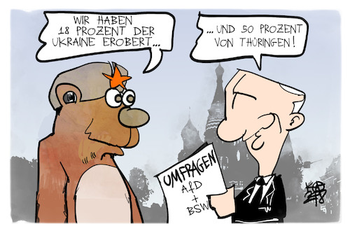Putin erobert Thüringen Putin erobert Thüringen