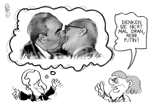 Putin in Berlin Putin in Berlin