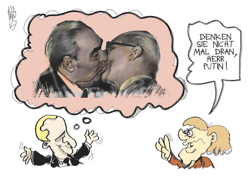 Putin in Berlin Putin in Berlin