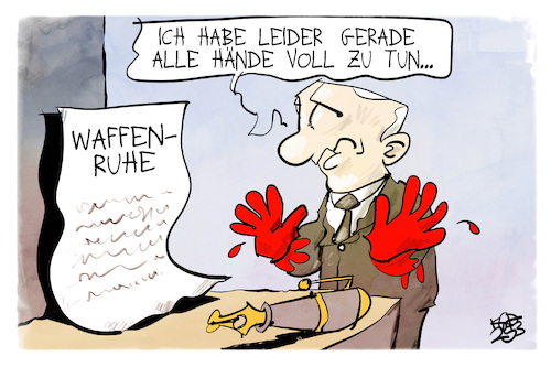 Putin schindet Zeit Putin schindet Zeit