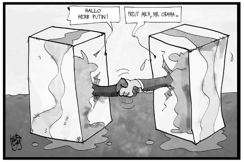 Putin und Obama Putin und Obama