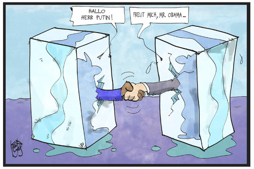 Putin und Obama Putin und Obama