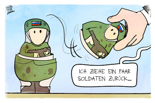 Putins Teilrückzug Putins Teilrückzug