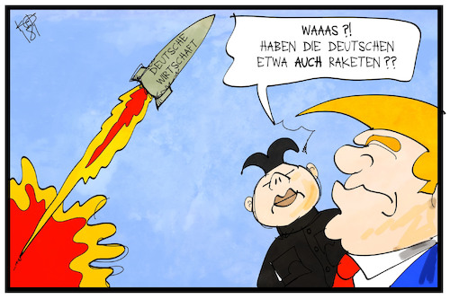 Rakete Wirtschaft