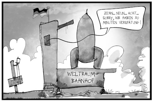Raketen-Verspätung Raketen-Verspätung