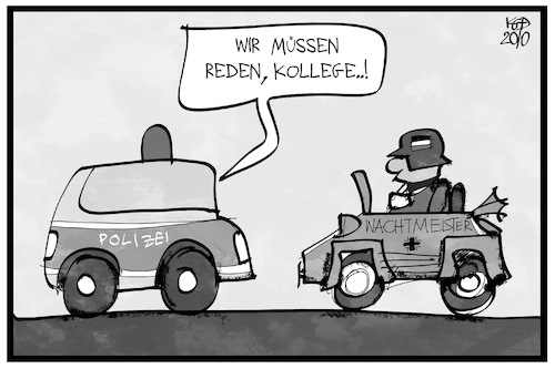 Cartoon: Rechtsextremismus (medium) by Kostas Koufogiorgos tagged karikatur,koufogiorgos,illustration,cartoon,polizei,wachtmeister,geschichte,drittes,reich,rechtsextremismus,nazi,auto,kollege,karikatur,koufogiorgos,illustration,cartoon,polizei,wachtmeister,geschichte,drittes,reich,rechtsextremismus,nazi,auto,kollege