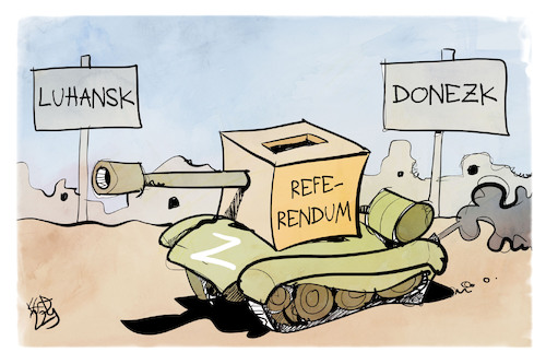 Referenden ist der Ostukraine Referenden ist der Ostukraine