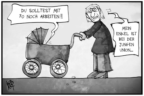 Rente mit 70 Rente mit 70