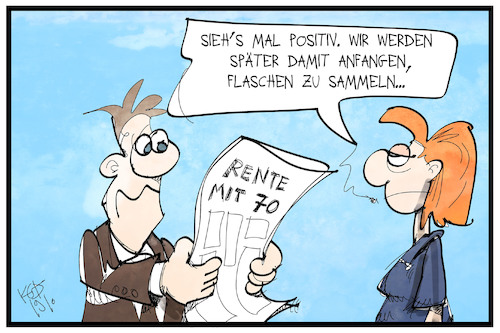 Rente mit 70 Rente mit 70
