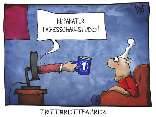 Reparatur Tagesschaustudio