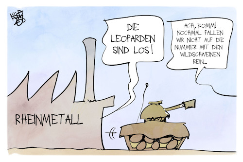 Rheinmetall liefert Leoparden Rheinmetall liefert Leoparden