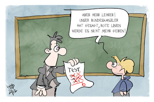 Rote Linien Rote Linien