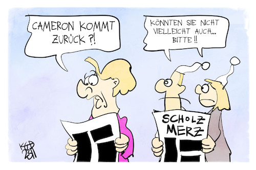Rückkehr von Cameron Rückkehr von Cameron