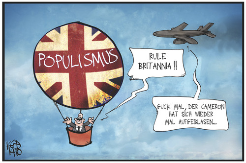 Cartoon: Rule Britannia (medium) by Kostas Koufogiorgos tagged karikatur,koufogiorgos,illustration,cartoon,cameron,großbritannien,uk,ballon,aufblasen,populismus,luft,europa,eu,euroskeptiker,politik,karikatur,koufogiorgos,illustration,cartoon,cameron,großbritannien,uk,ballon,aufblasen,populismus,luft,europa,eu,euroskeptiker,politik