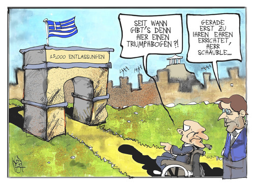 Schäuble in Athen Schäuble in Athen