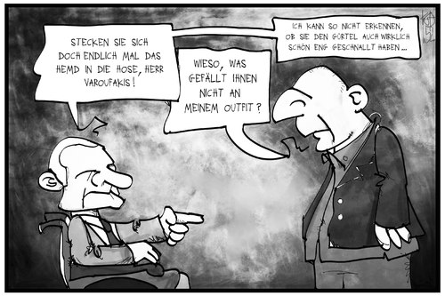 Schäuble und Varoufakis