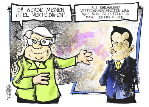 Cartoon: Schavan (medium) by Kostas Koufogiorgos tagged schavan,guttenberg,verteidigungsminister,universität,verteidigung,doktor,titel,plagiat,dissertation,cdu,csu,wissenschaft,karikatur,kostas,koufogiorgos,schavan,guttenberg,verteidigungsminister,universität,verteidigung,doktor,titel,plagiat,dissertation,cdu,csu,wissenschaft,karikatur,kostas,koufogiorgos