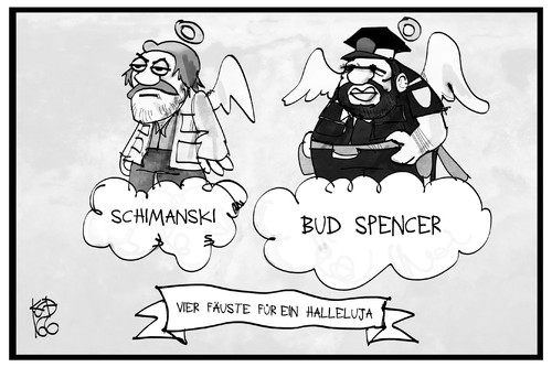Schimanski und Bud Spencer Schimanski und Bud Spencer