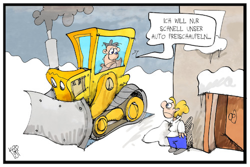Schnee schaufeln Schnee schaufeln