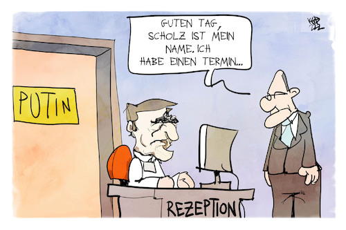 Scholz bei Putin Scholz bei Putin