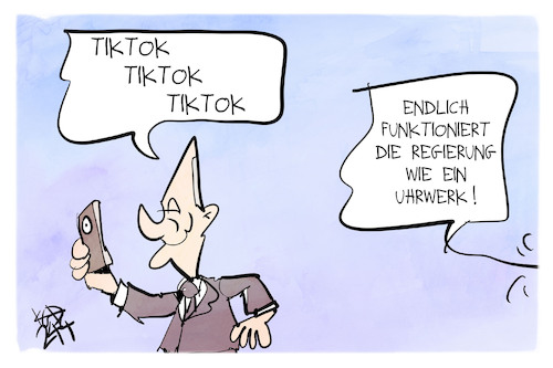 Scholz bei TikTok Scholz bei TikTok