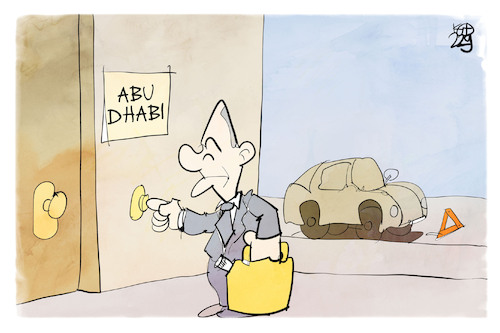 Scholz in Abu Dhabi Scholz in Abu Dhabi