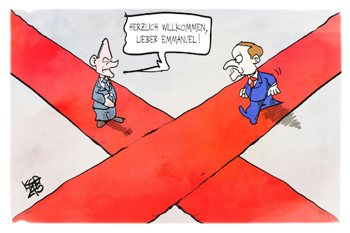 Scholz und Macron Scholz und Macron