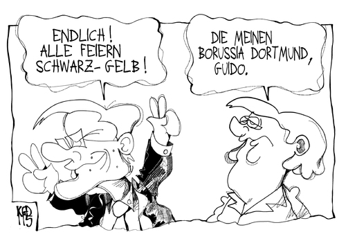 Schwarz-Gelb Schwarz-Gelb