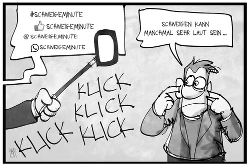 Schweigeminute Schweigeminute