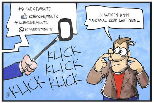 Schweigeminute Schweigeminute