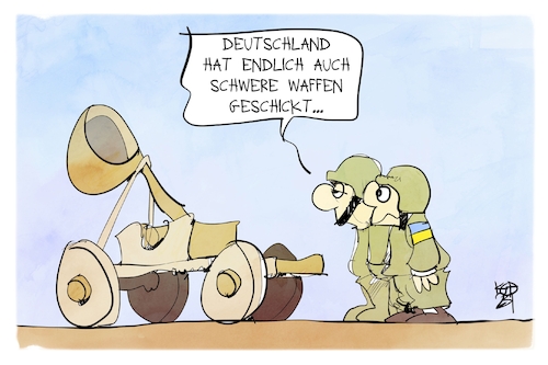 Schwere Waffen für die Ukraine Schwere Waffen für die Ukraine