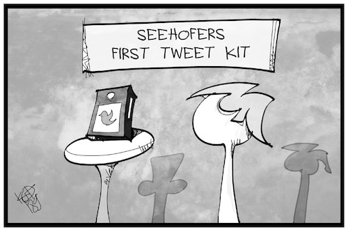 Seehofer twittert Seehofer twittert