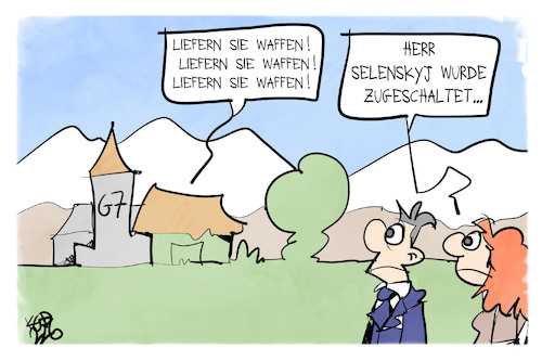 Selenskyj beim G7-Gipfel Selenskyj beim G7-Gipfel