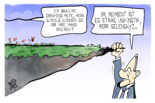 Selenskyj bittet um Hilfe Selenskyj bittet um Hilfe