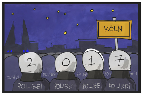 Silvester in Köln