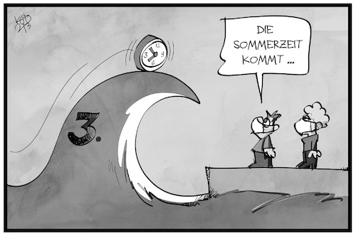 Cartoon: Sommerzeit (medium) by Kostas Koufogiorgos tagged karikatur,koufogiorgos,illustration,cartoon,sommerzeit,welle,pandemie,corona,karikatur,koufogiorgos,illustration,cartoon,sommerzeit,welle,pandemie,corona