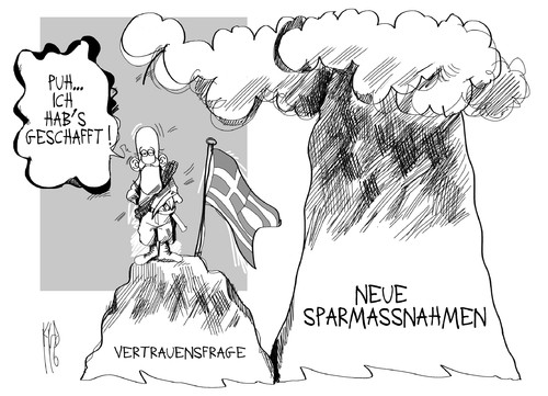 Sparmaßnahmen Sparmaßnahmen