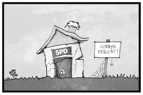 Cartoon: SPD-Retter (medium) by Kostas Koufogiorgos tagged karikatur,koufogiorgos,illustration,cartoon,spd,corbyn,partei,retter,umfrage,ruine,baracke,labour,karikatur,koufogiorgos,illustration,cartoon,spd,corbyn,partei,retter,umfrage,ruine,baracke,labour