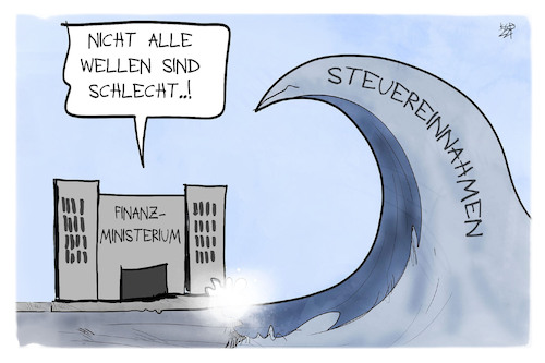 Sprudelnde Steuereinnahmen