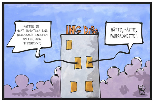 Steinbrücks Karenzzeit Steinbrücks Karenzzeit