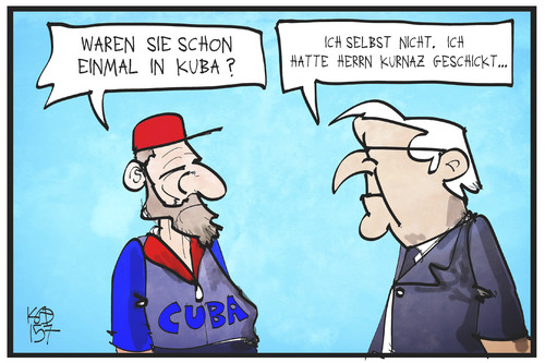 Steinmeier in Kuba Steinmeier in Kuba