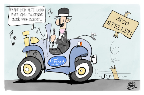 Stellenabbau bei Ford Stellenabbau bei Ford