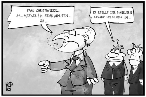 Stoibers Ultimatum Stoibers Ultimatum